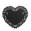 120cm Console Table and Heart‑Shaped Mirror Modern Glam Stylsih