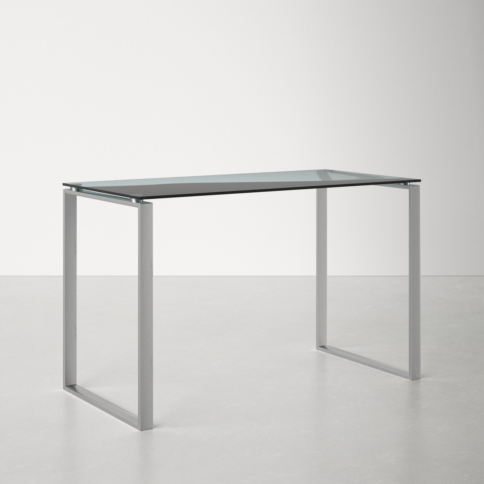 Orion 47 " Writing Desk, Silver