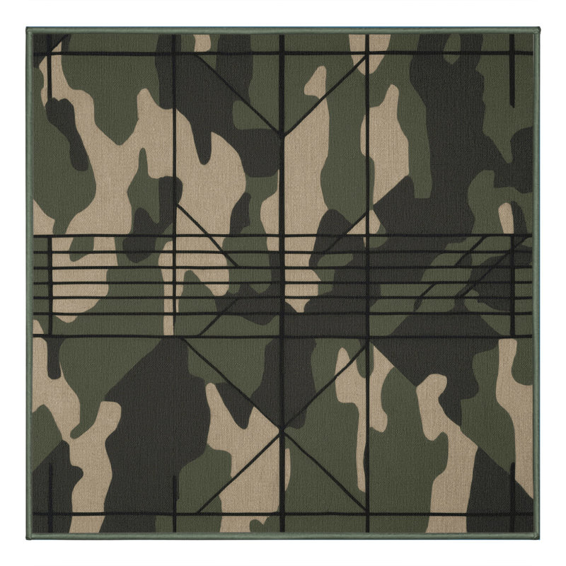 Urban Veil Rug, Square 5'