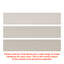 Carrelage mural mat 2 "x 10" Tinte-92184522