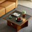 Table basse en bois massif personnalité personnalité