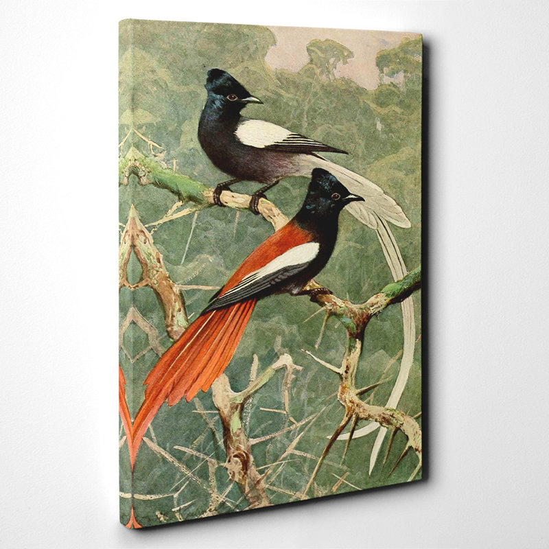 Wilhelm Kuhnert - Wrapped Canvas Painting, 60cm H x 40cm W