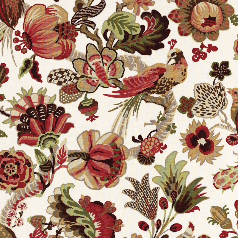 Tissu Cambourne, Corail