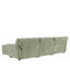 Canapé modulaire moderne en chenille avec coussin de siège extra large-2077658383