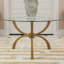 Teton Rectangular Table-Gold