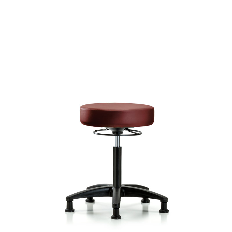 Tabouret de laboratoire réglable en hauteur Khodie, Bortsch, Noir, 27.75"