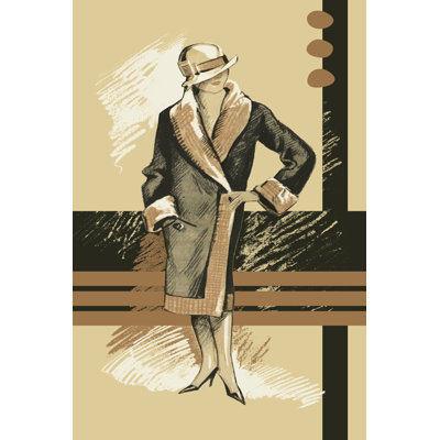 Retro Fashion II by Vision Studio - Wrapped Canvas Painting