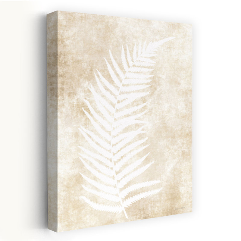 Fern Frond 2 Abstract Contemporary Fern Landscape Nature Wall Art Print, 60.96cm H x 40.64cm W