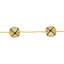 Shiny Metal Jingle Bells Christmas Garland - 7.5' - Green-1577903636