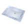 Vitreous China Rectangular Undermount Bathroom Sink with Overflow