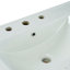 Meuble-lavabo moderne 30 po avec lavabo en céramique, meuble-lavabo minimaliste rétro, portes à poignée libre 45 degrés, meuble-lavabo à rayures verticales avec grand espace de rangement