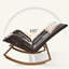 Chaise berçante The Elegant PU