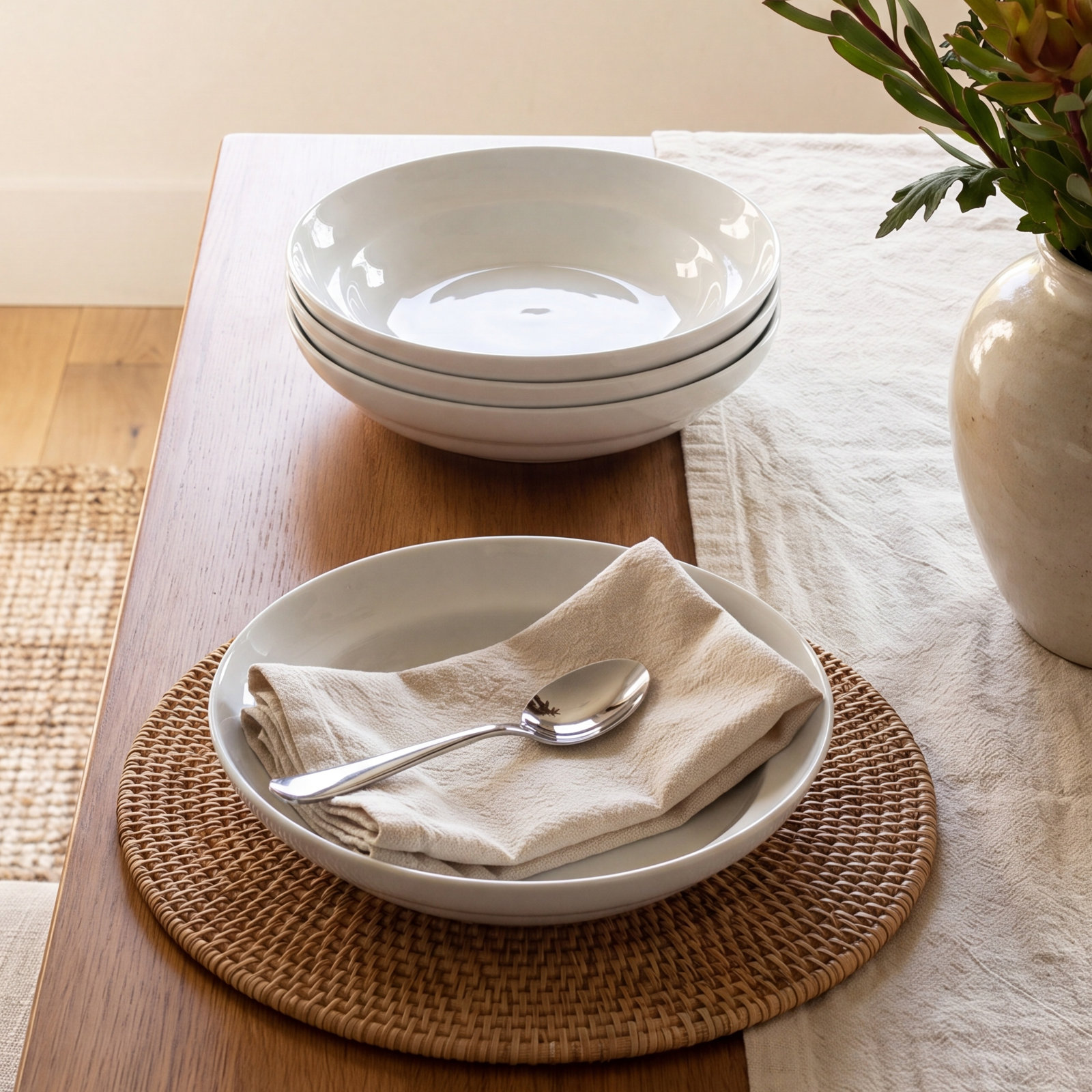 Porcelain Pasta Bowl