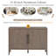 Armoire en bois de placage de pin pour buffet