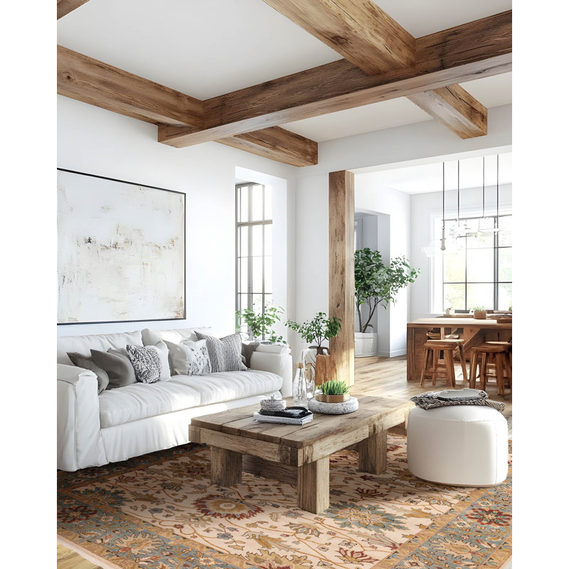 Jules Serapi Ivory Rug 7'11" x 10'1"