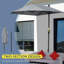 Zainab 200cm Balcony Parasol-263449475