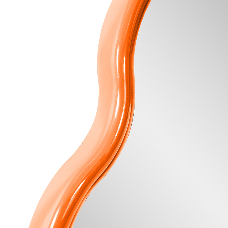 Miroir mural Anderson, Orange