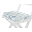 Ahile 2 - Person Acacia Wood Patio Dining Set with Square Table , Cushions Included-2146472378