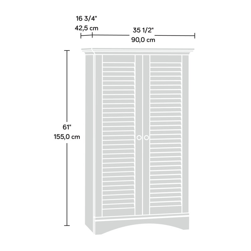Bredevoort Armoire, Salt Oak