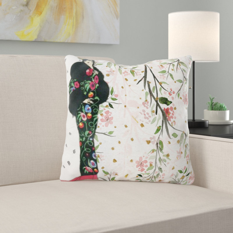 Housse et insert de coussin extérieur carré Knighton, Microsuède, Intérieur