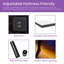 Cadre de lit réglable de 5 po avec tête de lit, ports USB, télécommande sans fil et matelas Deckerville-69535513
