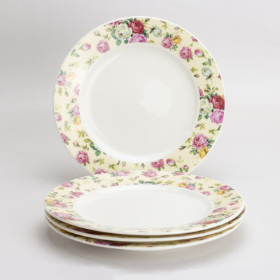Classic Rose Chintz Collection, Dessert, Salad Plates