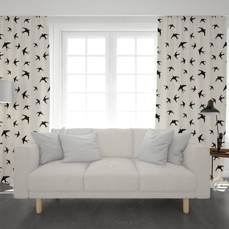 Paire de rideaux obscurcissant Dunwich, L 40 po x H 52 po