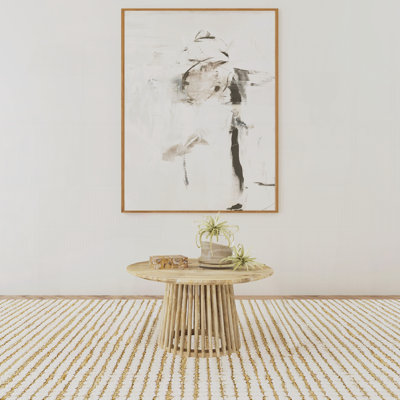 Table basse ronde Natural Mango