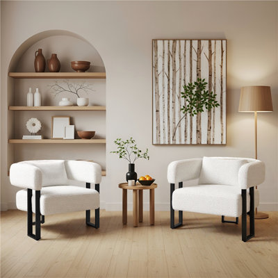 70.5cm Wide Upholstered Barrel Chair