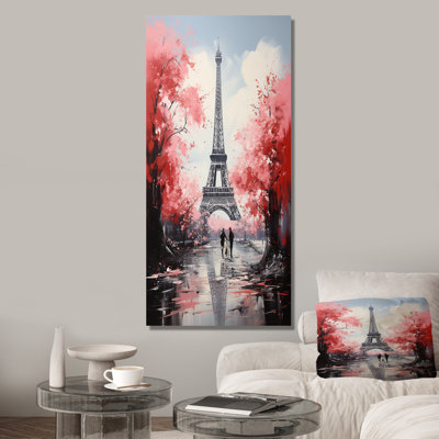 Tour Eiffel rose à Paris