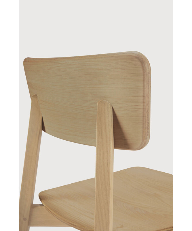 Casale Solid Wood Dining Chair, Hardwax Oil
