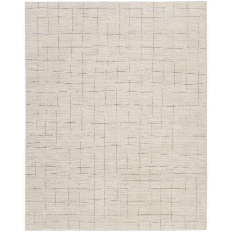 Abstract Area Rug, Rectangle 7'10" x 9'10"