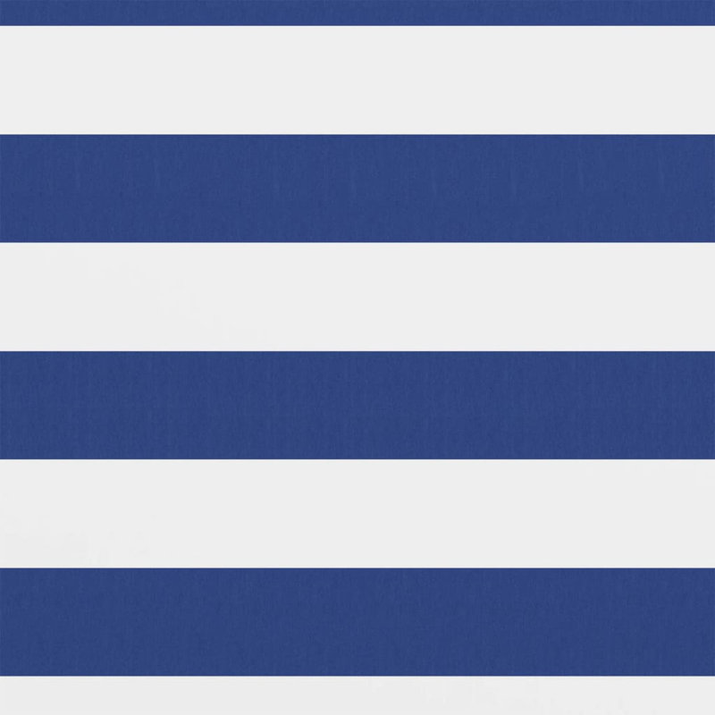 Filsinger Rectangular Shade Sail, White/Blue, 0.9m H x 6m W