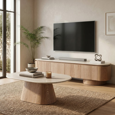Ensemble de meuble télé 2 pièces Souliere