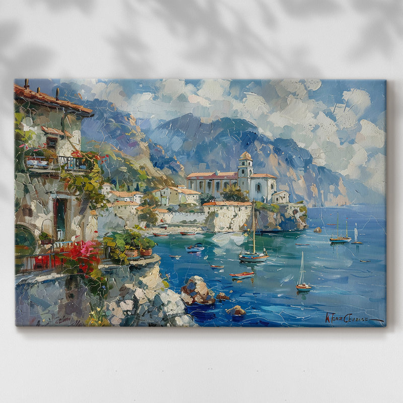 Série nautique-CLxx - Cavas enveloppés de galerie, 8 x 12