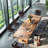 Rectangular solid wood dining table original wood-2062078900