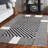Hertha Wool Checkered Indoor Rug-559766687
