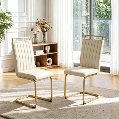 Modern Velvet Dining Chairs Set of 2