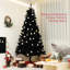 Grand arbre de Noël artificiel, arbre de Noël non éclairé avec 2132 pointes de branches, ouverture automatique, base en acier, décoration des Fêtes pour le bureau personnel,-1996327643