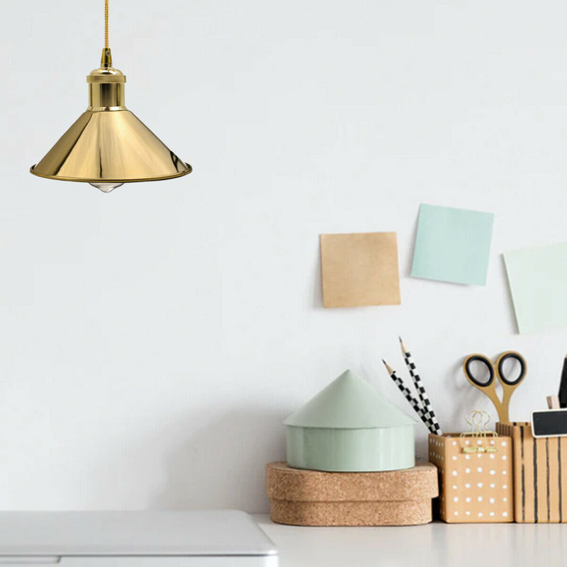 Moravian 1 - Light French Gold Pendant