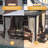 8x10 Ft Outdoor Metal Pavilion Gazebo With Aluminum Frame