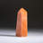 Obélisque de quartz tangerine