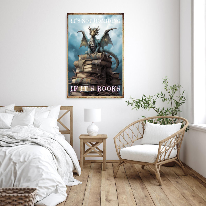 Its Not Hoarding If Its Books 1, H 36 po x l 24 po x P 1,25 po