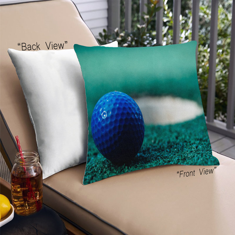 Coussin Sports Sports, Microsuède