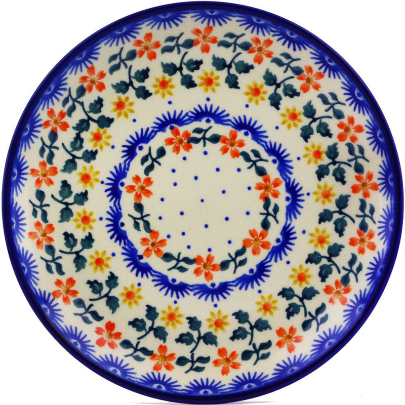Polish Pottery 7.5" Dinner Plate