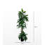 Arbre à oiseaux artificiel artificiel fait à la main 6,5 po Primrue
