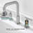 Widespread 2 Handles Bathroom Faucet with Water Supply Lines-1631516354-1613886757