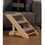 Rampe d'escalier réglable en bois