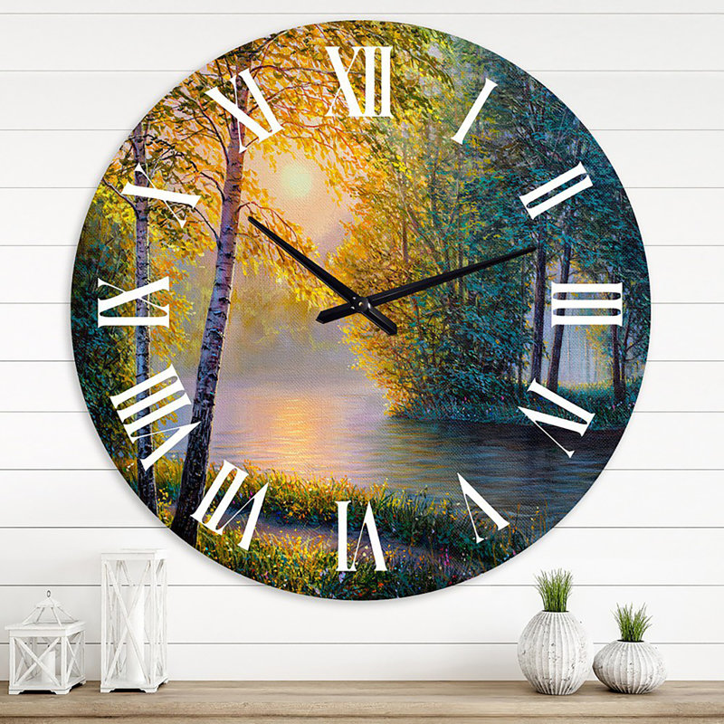 Horloge murale matin, Moyenne
