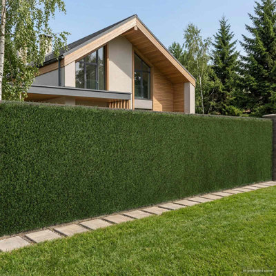 Artificial Grass Fence Garden Wall Panel Privacy Fence Screen